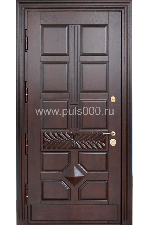 Металлическая элитная дверь EL-1153 с массивом, цена 76 500 руб. Металлическая элитная дверь EL-1153 с массивом, цена 76 500 руб.