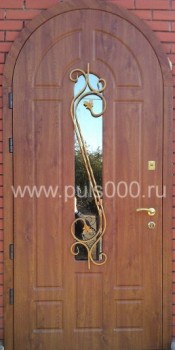 Арочная входная дверь c МДФ и аркой АР-7, цена 42 450  руб.
